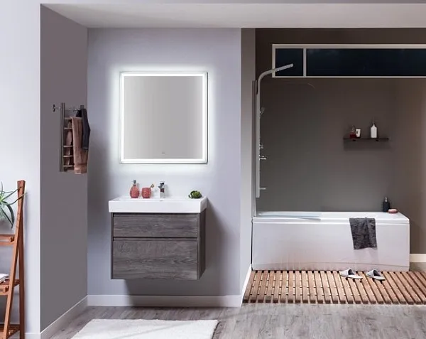 Зеркало Aquanet Nova Lite 90х80 242263 с подсветкой фото 4