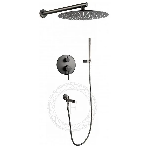 Душевой комплект FILARETE Roun FL1020BG фото 1