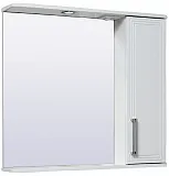 Зеркало-шкаф Runo Олимпия 80х75 УТ000004222 правое с подсветкой фото 1