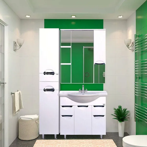 Шкаф-пенал Misty Жасмин 35х200 П-Жас05035-011Л левый фото 6