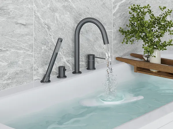 Смеситель на борт ванны TIMO Saona 2320/18Y фото 3