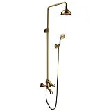 Душевая стойка Lemark Vintage LM2862B со смесителем фото 1