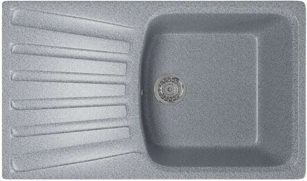Кухонная мойка Mixline ML-GM20-309 Темно-серая 525160 фото 3