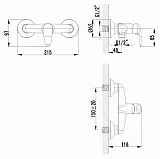 Смеситель Lemark Pramen LM3318C для душа с гигиенической лейкой фото 2