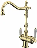 Смеситель ZorG Sanitary ZR 326 YF BR LIGHT для кухонной мойки фото 1