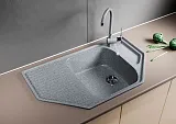 Кухонная мойка Mixline ML-GM24-309 Темно-серая 525195 фото 4