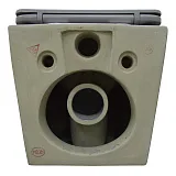 Унитаз Azario Grado AZ-0046 SP MDG подвесной безободковый с сиденьем микролифт фото 12
