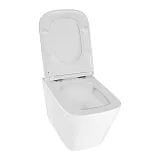 Унитаз Azario Teramo AZ-0052-UQ1 подвесной безободковый с сиденьем микролифт фото 5