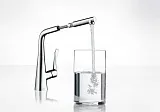 Смеситель Hansgrohe Metris M71 14821000 для кухонной мойки фото 3