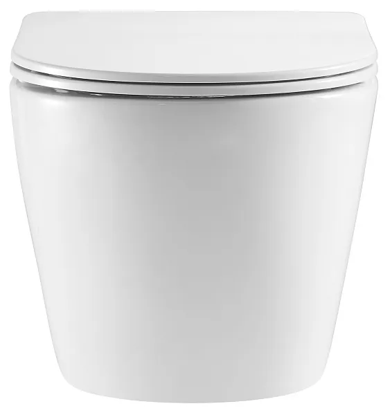 Унитаз Azario Teramo AZ-0053-UQ подвесной безободковый с сиденьем микролифт фото 2