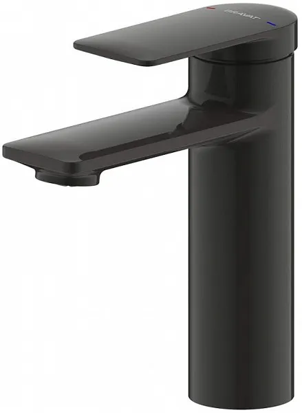 Смеситель Bravat Eddie Black F1369402BW-ENG для раковины фото 1