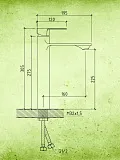Смеситель для раковины Watersense Jessie W00338 фото 3