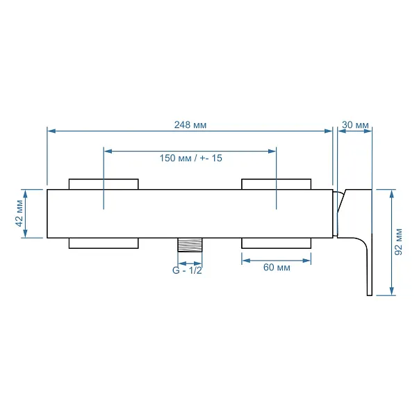 Смеситель для душа PAINI Grazia 21PZ511 фото 3
