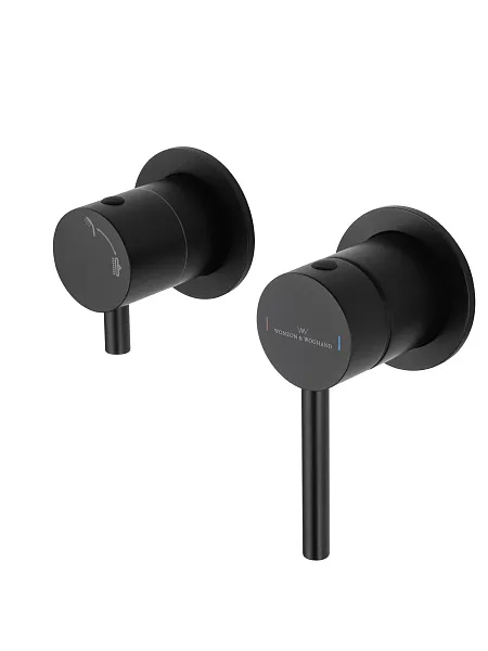 Встраиваемый смеситель Wonzon & Woghand STICK WW-838017-MB фото 4