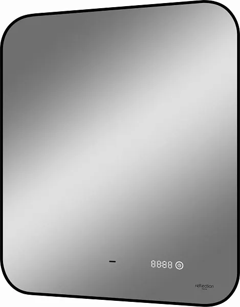 Зеркало Reflection Black View 60x70 RF4002BV с подсветкой фото 2