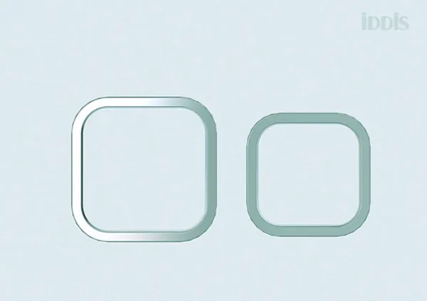 Смывная клавиша для унитазов Iddis Neofix NEO40MWI77 фото 1