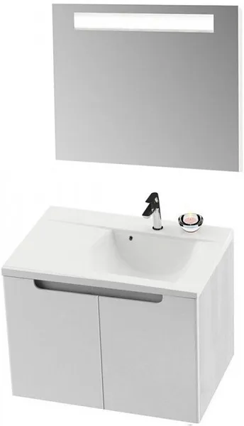 Зеркало Ravak Classic 80 белое фото 3