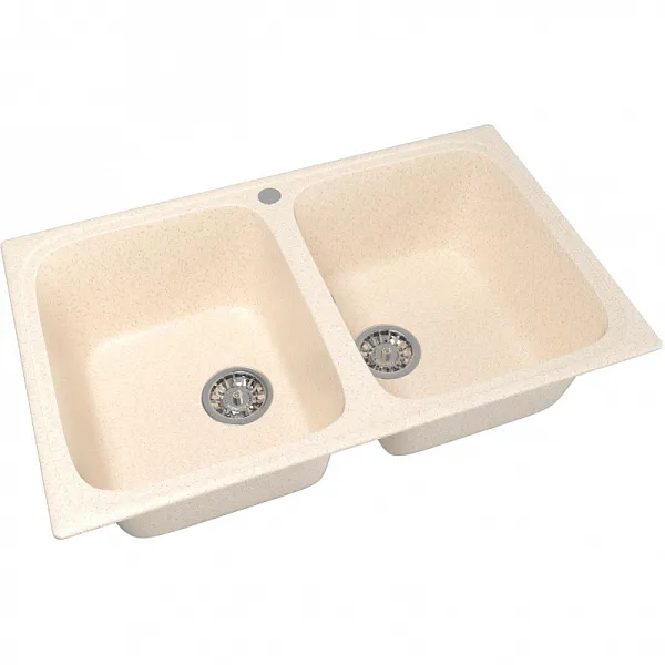 Кухонная мойка Mixline ML-GM23-328 Бежевая 525190 фото 1