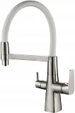 Смеситель Steel Hammer SH 818-8 SATIN для кухонной мойки фото 1