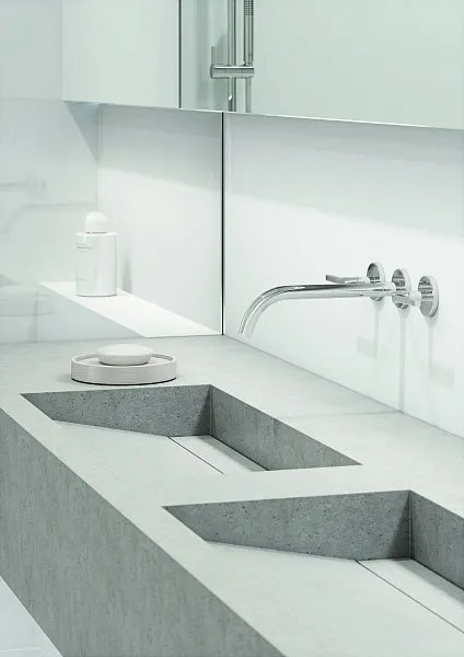 Смеситель Kludi Nova Fonte Puristic 201460515 для раковины с внутренней частью фото 2