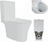 Унитаз-компакт Teymi Belinda Pro W00119 напольный безободковый с микролифтом фото 12