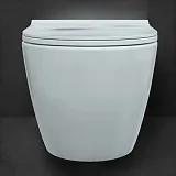 Унитаз Berges Wasserhaus Mascon Rimless 082128 подвесной безободковый с микролифтом фото 7