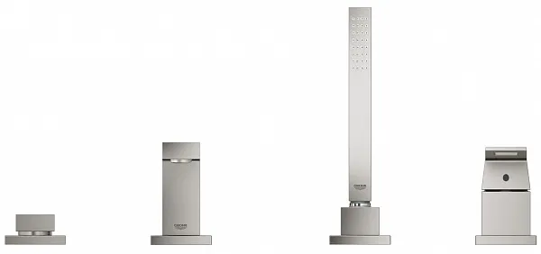 Смеситель Grohe Eurocube 19897DC1 на борт ванны фото 3