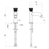 Смеситель для биде PAINI Domus 18PJ304PZ фото 3