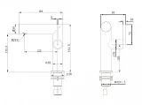 Смеситель для раковины ABBER Perfekte 316 AF8A10BGG фото 3