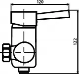 Смеситель Dorff Logic D3020000 для душа фото 2