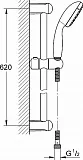 Комплект смесителей Grohe BauClassic 124404 (3 в 1) фото 7