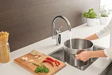 Смеситель Grohe Eurostyle Cosmopolitan 30221002 для кухонной мойки фото 3