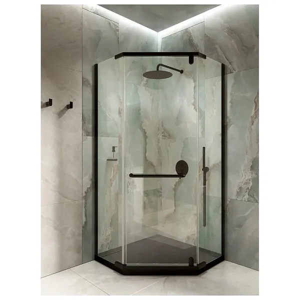 Душевой уголок KNOTLOR Penta FCD090CG0BL фото 4