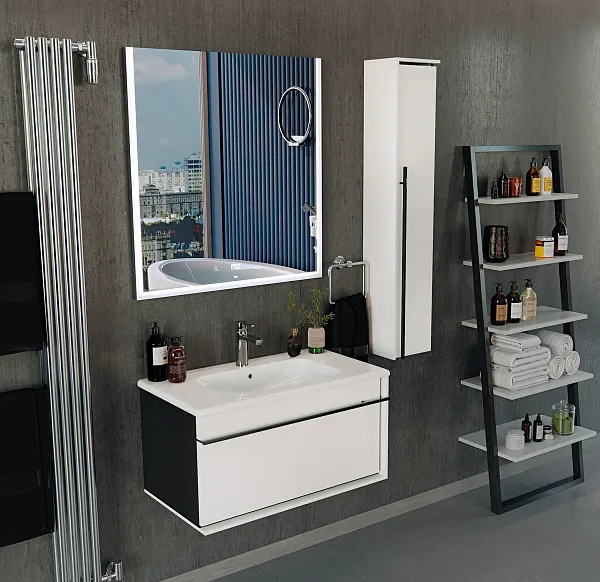 Зеркало Roca Aneto 80x85 812363000 с подсветкой фото 3