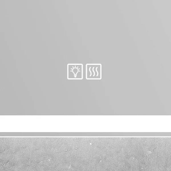 Зеркало BelBagno Marino 80x80 SPC-MAR-800-800-LED-TCH-WARM с подсветкой фото 4