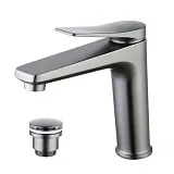 Смеситель Lemark Bronx LM3737GM для раковины фото 1