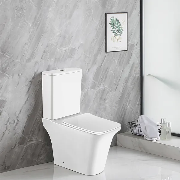 Унитаз-компакт Azario Avero AZ-3121-G напольный безободковый с сиденьем микролифт фото 12