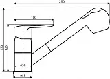 Смеситель Dorff Ultra D5000000 для кухонной мойки фото 2
