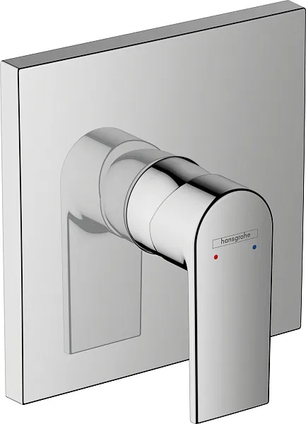 Смеситель Hansgrohe Vernis Shape 71668000 для душа с внутренней частью фото 1
