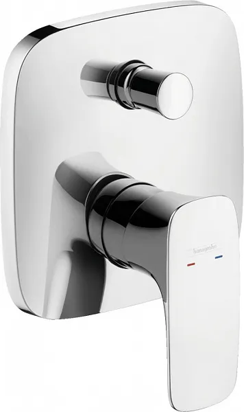 Смеситель Hansgrohe PuraVida 15447000 для ванны с душем с внутренней частью фото 1