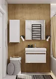 Шкаф-пенал Акватон Марти 35x23 см белый 1A270203MY010 левый фото 6