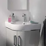 Раковина Geberit Renova Compact 70 см 226150000 фото 5