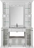 Зеркало-шкаф Aquanet Кастильо 140 белый фото 3