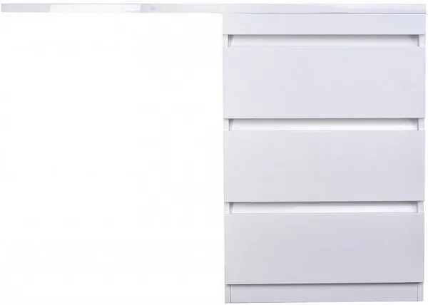 Мебель для ванной Style Line Даллас 120 напольная белая левая фото 4