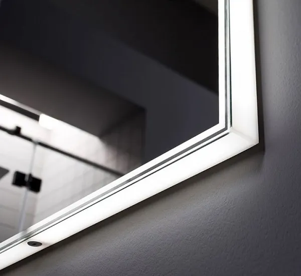 Зеркало Aquanet Палермо 100x85 249354 с подсветкой фото 3