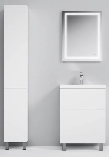 Зеркало Am.Pm Gem 55x70 M91AMOX0551WG с подсветкой фото 2