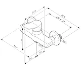 Смеситель Am.Pm X-Joy F85A20022 для душа фото 4