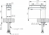 Смеситель Bravat Gina F165104C-ENG для раковины фото 6