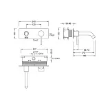 Смеситель для раковины TIMO Saona 2371/17SM фото 2
