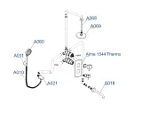 Душевой комплект WasserKRAFT A171568 Thermo встраиваемый фото 6